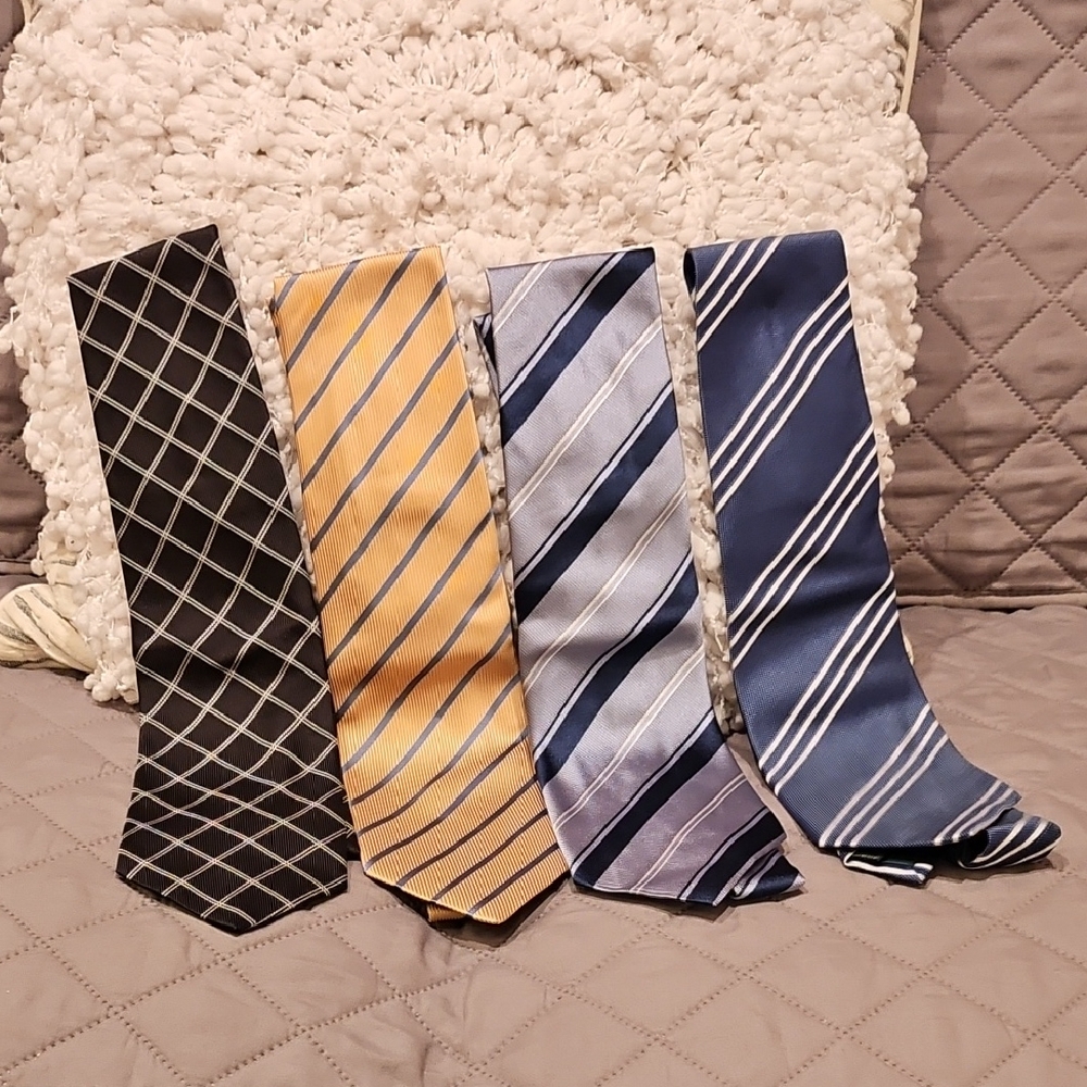 Andrews Ties Set of 4 Silk Neckties